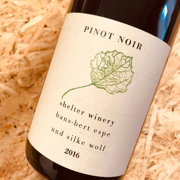 Shelter Winery Pinot Noir 2016