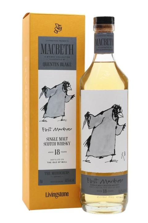 Ledaig 18 years First Murder Macbeth 70 CL 50,5 %