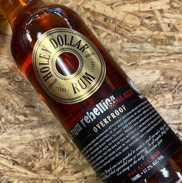 Holey Dollar Rum 57,2% Overproof 70 cl Premium Gold Coin