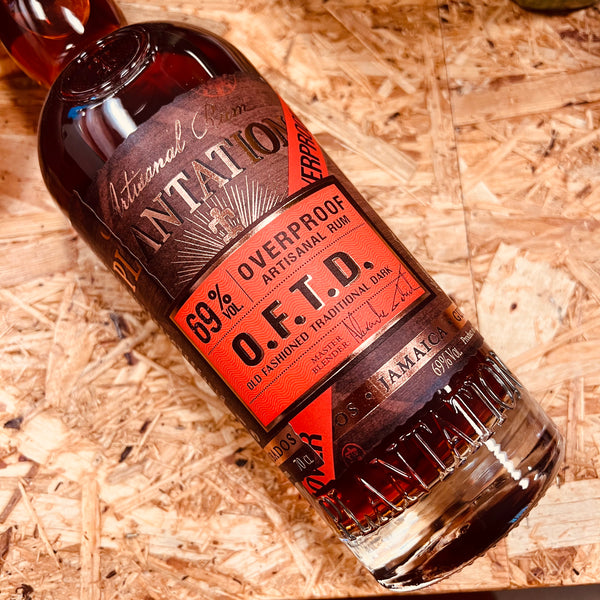 Plantation O.F.T.D Overproof dark rum