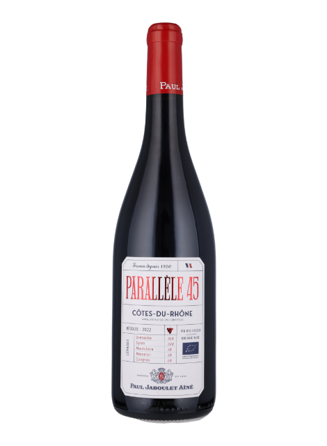 CÔTES-DU-RHÔNE ROUGE PARALLÉLE 45, ØKOLOGISK