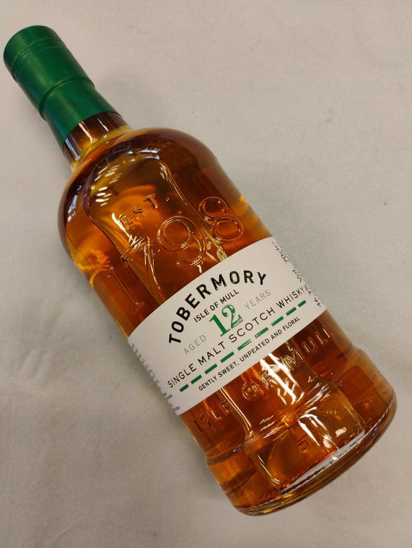 Tobermory Isle of Mull Single Malt 12Years