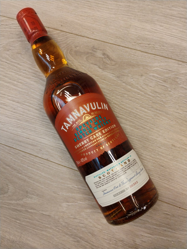 Tamnavulin Sherry Cask 40% Speyside Single Scotch whisky