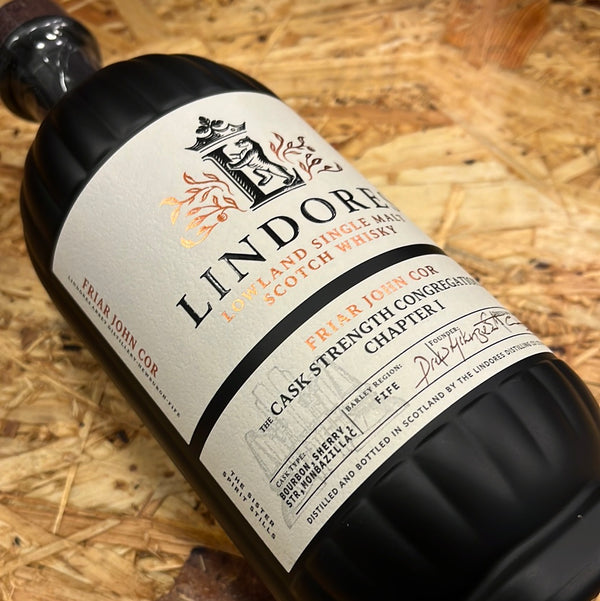 Lindores Lowland Single Malt Scotch Whisky, cask strenght, Congregation Chapter One 60,2%