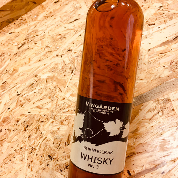 Vingården Bornholmsk Whisky nr. 3