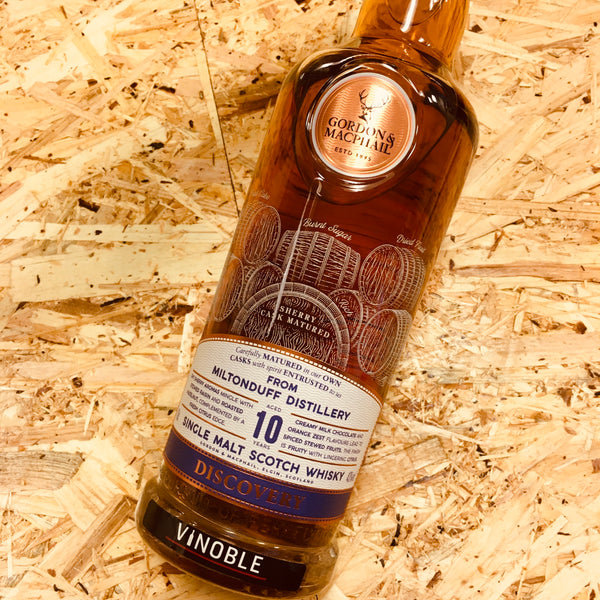 Miltonduff 10 years 43% sherry Cask matured Single Malt Scotch Whisky